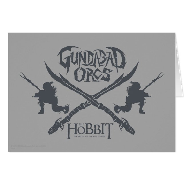 Filmpictogram Gundabad Orcs (Voorkant Horizontaal)