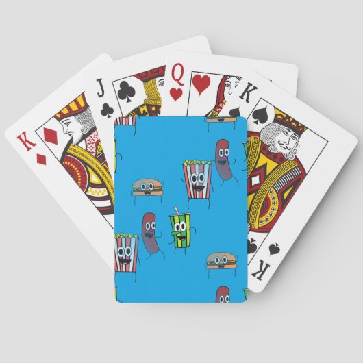 filmpopcorn pokerkaarten (Achterkant)