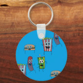 filmpopcorn sleutelhanger (Voorkant)