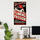filmPoster - "Flaming Passion" Poster (Thuiskantoor)