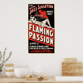 filmPoster - "Flaming Passion" Poster (Keuken)