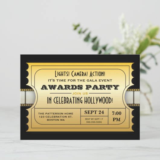 Filmprijs op jaarbasis kaart (Staand voorkant)