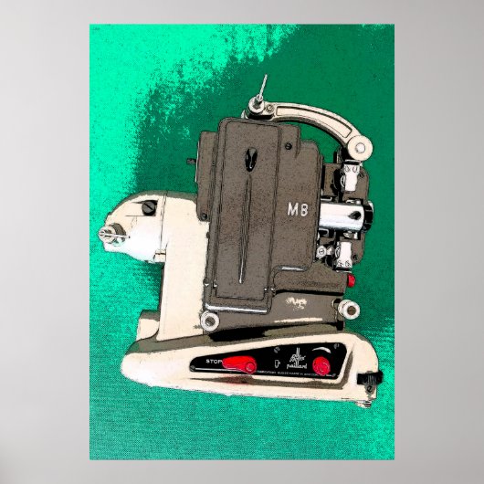filmprojector poster (Voorkant)