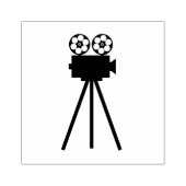 Filmprojector Rubberstempel (Afrduk)