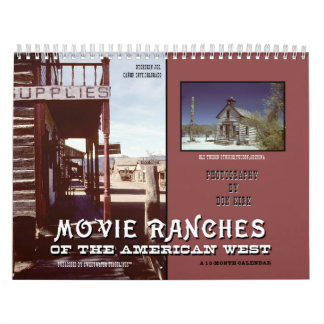 Filmranches van het Amerikaanse westen Kalender
