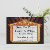 Filmreclame Save The Date Aankondiging (Staand voorkant)