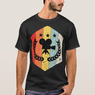Filmregisseur filmmaker grafisch t-shirt