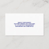 filmrol | Speel Button Logo Visitekaartje (Achterkant)