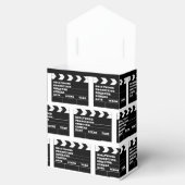 "Films Clapboard" Favorieten Bedankdoosjes (Geopend)