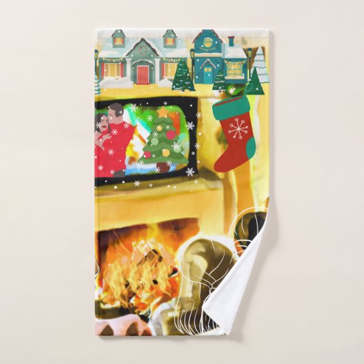 Films de Noël (Serviette à main)