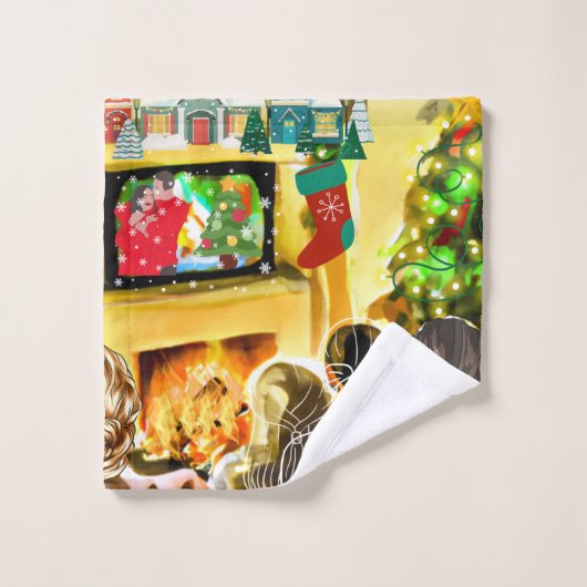 Films de Noël (Gant de toilette)