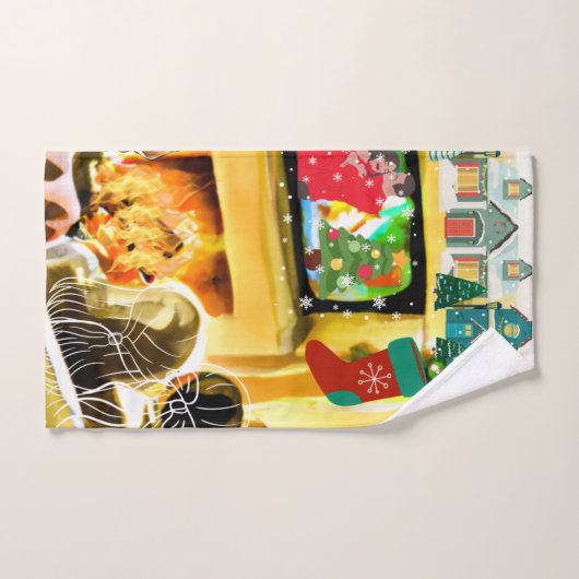 Films de Noël (Serviette à main)