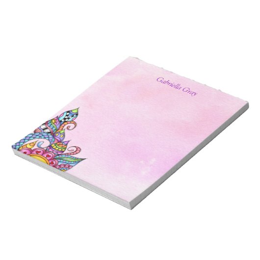 Films en cirkels notitieblok (Gedraaid)