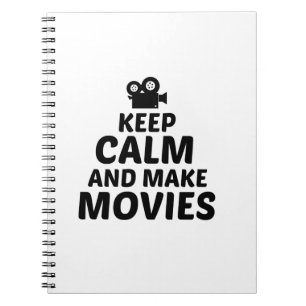 FILMS KEEP CALM EN MAAK NOTITIEBOEK