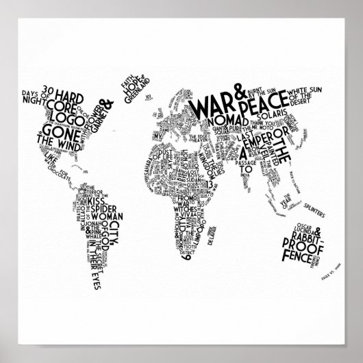 Films van de wereld poster (Voorkant)