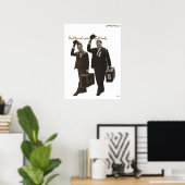 Films van Laurel en Hardy Poster (Thuiskantoor)