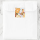 Films Vierkante Sticker (Tas)