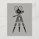  filmset camera briefkaart (Voorkant)