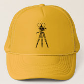  filmset camera trucker Hat Pet (Voorkant)