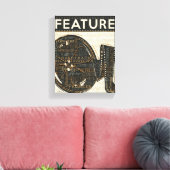 filmspoel canvas afdruk (Insitu (Woonkamer))