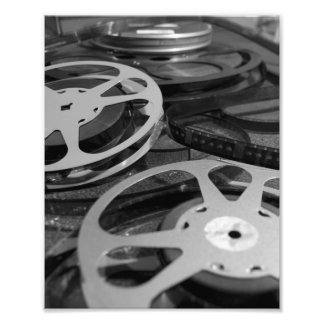 Filmspoel / filmspoel (afdrukken) foto afdruk