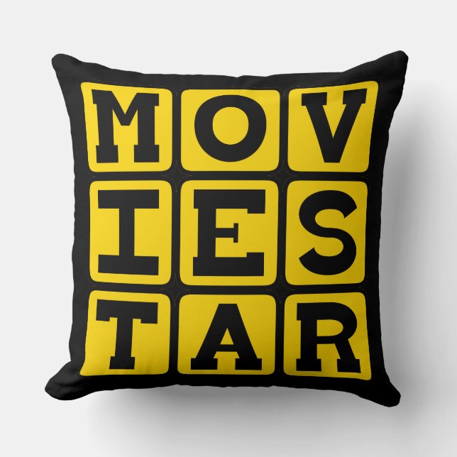 Filmster, Populaire Acteur Kussen (Voorkant)