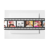 Filmstrip Aangepaste DIY 9 Afbeeldingen Uitnodigingen Wikkel (Voorkant Voorbeeld)