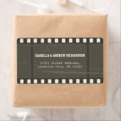 Filmstrip adreslabel etiket (Insitu)