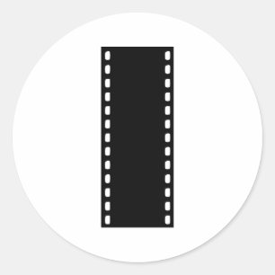 Filmstrip - Film Ronde Sticker