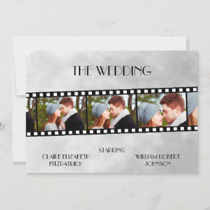 Filmstrip Foto Collage Weddenschap Save The Date