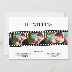 Filmstrip Foto Collage Weddenschap Save The Date