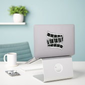 Filmstrip Sticker (Laptop op bureau)