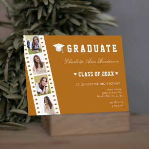 Filmstrip Vier Fotocollage Open Huis Orange Kaart