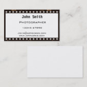 Filmstrip Visitekaartje (Voorkant / Achterkant)