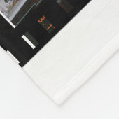 Filmstrips 9 Fotoframes Fleece Blanket Deken (Hoek)