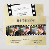 Filmstrips Fotocollage opslaan Datum Kaart (Voorkant / Achterkant)