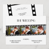 Filmstrips Fotocollage opslaan Datum Kaart (Voorkant / Achterkant)