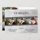 Filmstrips Fotocollage opslaan Datum Kaart (Voorkant / Achterkant)