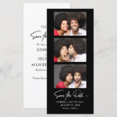 Filmstrips Foto's Funny Save the Date (Voorkant / Achterkant)