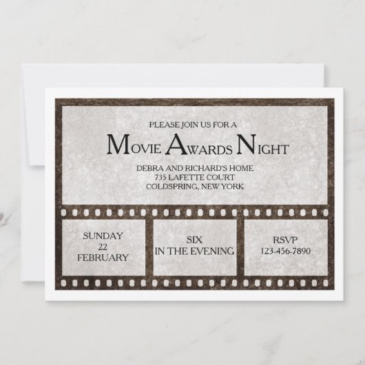 Filmstrips Kaart (Voorkant)