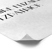 Filmstrips Poster Weddenschap Welkomstteken (Hoek)