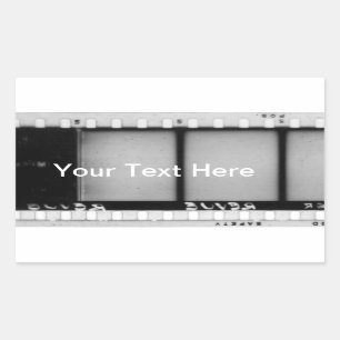 filmstrips rechthoekige sticker
