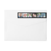 Filmstrips voor fotocollage, omwikkellabel (Achterkant)