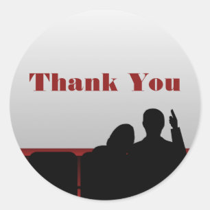 Filmtheater Dank je Stickers, Red Ronde Sticker