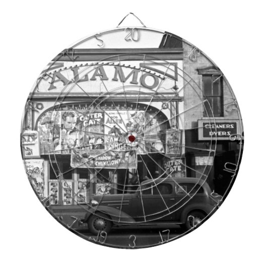 filmtheater dartbord (Voorkant)