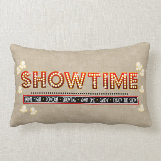 Filmtheater Showtime Pillow-beige background Kussen