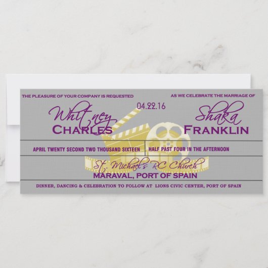 Filmthema bruiloft (Voorkant)