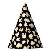 Filmthema Popcorn Pattern Birthday Feesthoedjes (Achterkant)