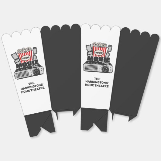 Filmtijd aangepaste tekst bedankdoosjes (Ongevouwen)