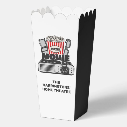 Filmtijd aangepaste tekst bedankdoosjes (Voorkant)